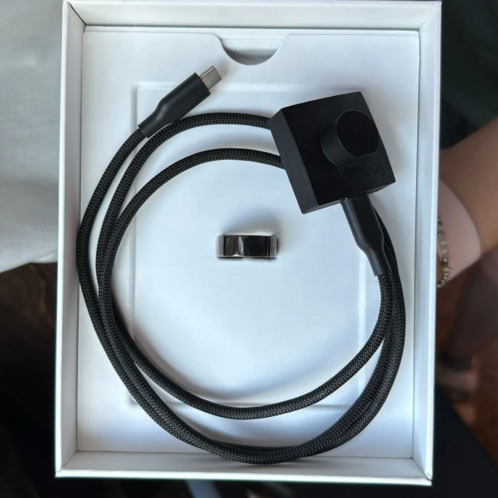Aster black size 7 ring